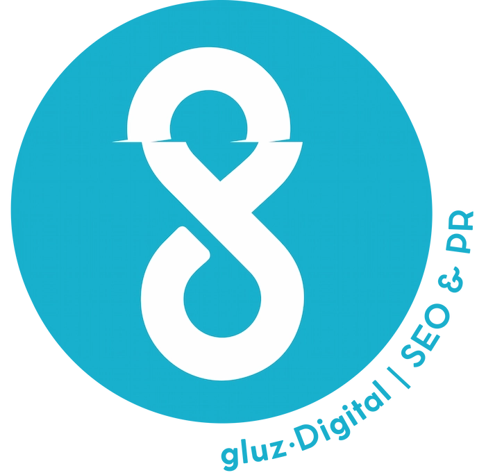 Gluz Digital, SEO and PR Logo.