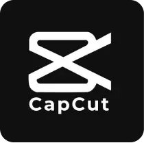 CapCut logo.