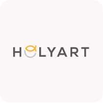 Holyart logo.